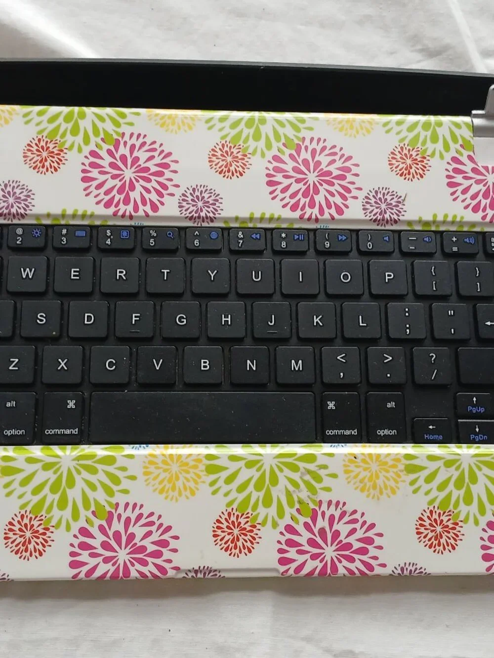 iPad Air Bluetooth Keyboard DGIPA5ABK White Pink Green Slim Case